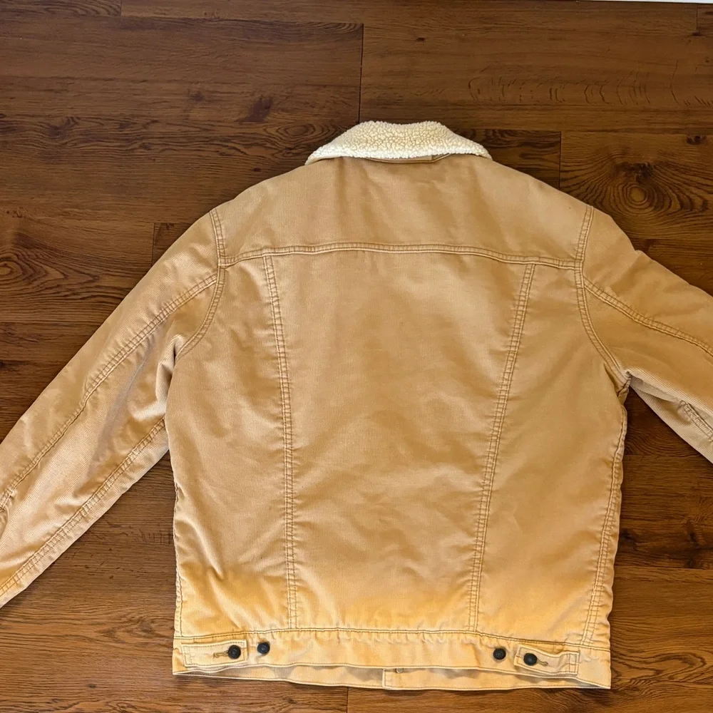 Levi's Tan Corduroy Sherpa Collar Jacket - XL